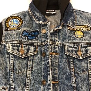 NBA Golden State Warriors Denim jacket